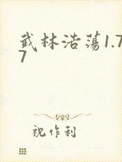 武林浩荡1.77
