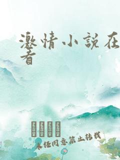 激情小说在线观看