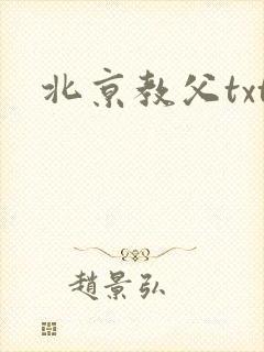 北京教父txt