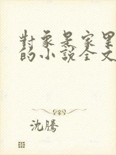 对象是家里安排的小说全文免费阅读