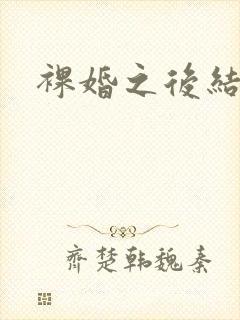 裸婚之后结局