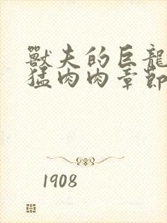 兽夫的巨龙太凶猛肉肉章节