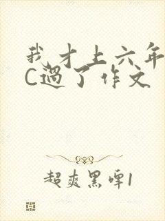 我才上六年级就C过了作文
