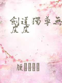 剑道独尊无弹窗皮皮