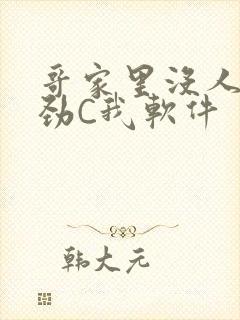 哥家里没人使点劲C我软件