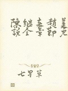 陈继来赵美媛小说全章节免费阅读