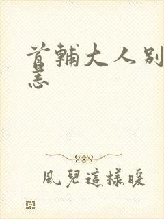 首辅大人别来无恙