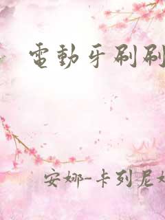 电动牙刷刷尿孔