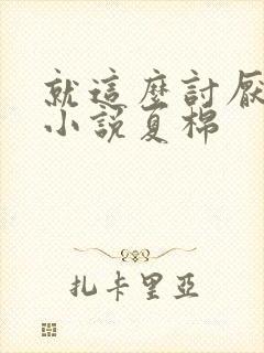 就这么讨厌我吗小说夏棉