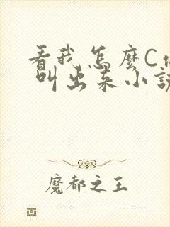 看我怎么C你的 叫出来小说