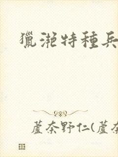 猎滟特种兵小姐