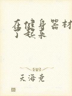 在健身器材上做了起来