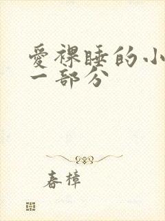 爱裸睡的小丹第一部分