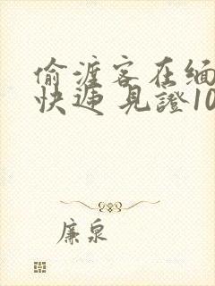 偷渡客在缅北送快递 见证100种逃亡