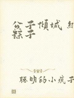 公子倾城 维和粽子