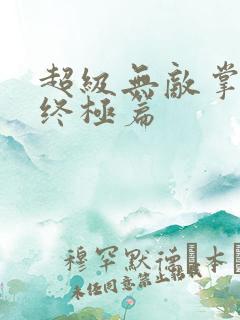 超级无敌掌门人终极篇