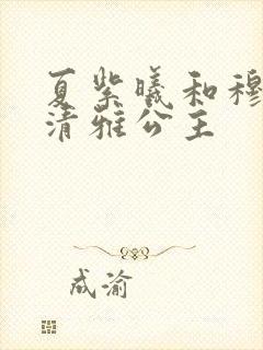 夏紫曦和穆景天清雅公主