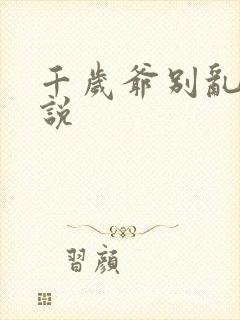 千岁爷别乱来小说