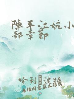 阵平江婉小说全部章节