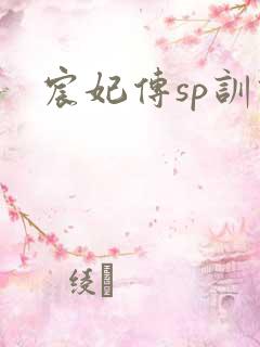 宸妃传sp训诫