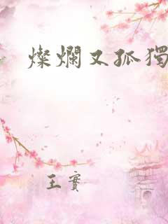 灿烂又孤独的神