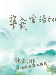 误入官场txt下载