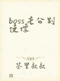 boss老公别使坏