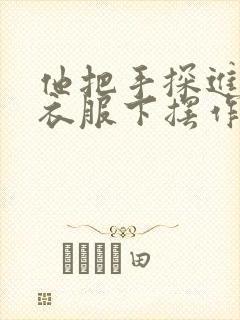 他把手探进我的衣服下摆作文