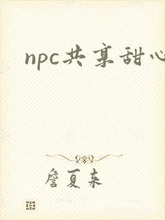 npc共享甜心