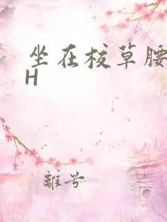 坐在校草腰上动H