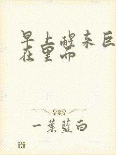 早上醒来巨大还在里面