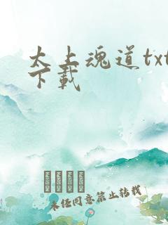 太上魂道txt下载