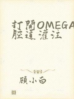 打开OMEGA腔道灌注