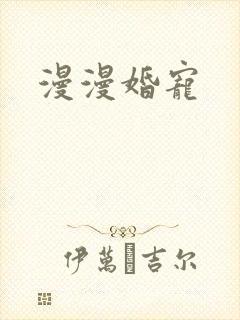 漫漫婚宠