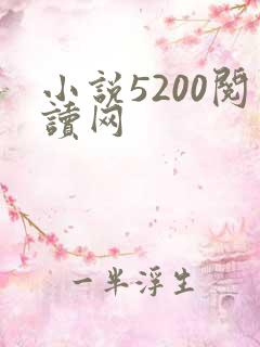 小说5200阅读网