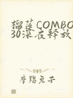 榴莲COMBO30深夜释放自己