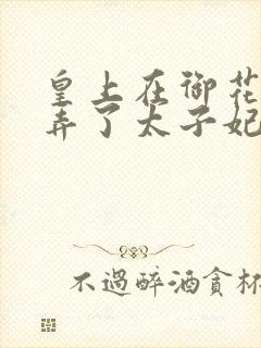 皇上在御花园c弄了太子妃