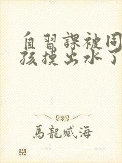 自习课被同桌男孩摸出水了