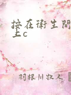 按在卫生间的墙上c