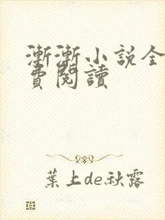 渐渐小说全文免费阅读