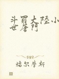 斗罗大陆小说绝世唐门