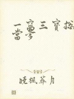 一窝三宝总裁喜当爹