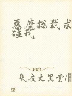 恶魔总裁求你别碰我