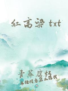红高粱 txt
