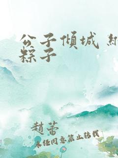 公子倾城 维和粽子