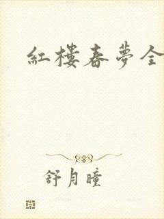 红楼春梦全集