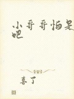 小哥哥怕是有毒吧