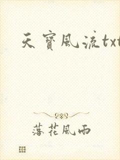 天宝风流txt