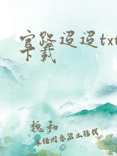 官路迢迢txt下载