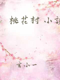 桃花村 小说